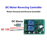 Двох канальний реверсивний модуль дистанційного керування мотором 12 в, фото 4