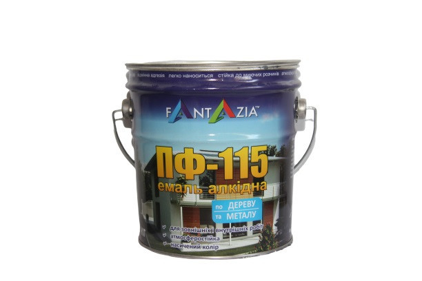 Емаль ПФ-115 жовта Fantazia 2.8 кг