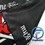 Піратський прапор The time flies when you're having rum 90х150см, фото 3