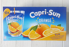 Сік із трубочкою Capri-Sun Orange (коробка 10шт*200ml) (Німеччина)