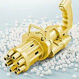 Кулемет для створення мильних бульбашок Bubble Gun Blaster, чорний подарунок, фото 6