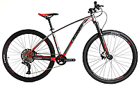 Горный велосипед найнер Crosser Quick 29/17 (1*12) LTWOO серо-красный