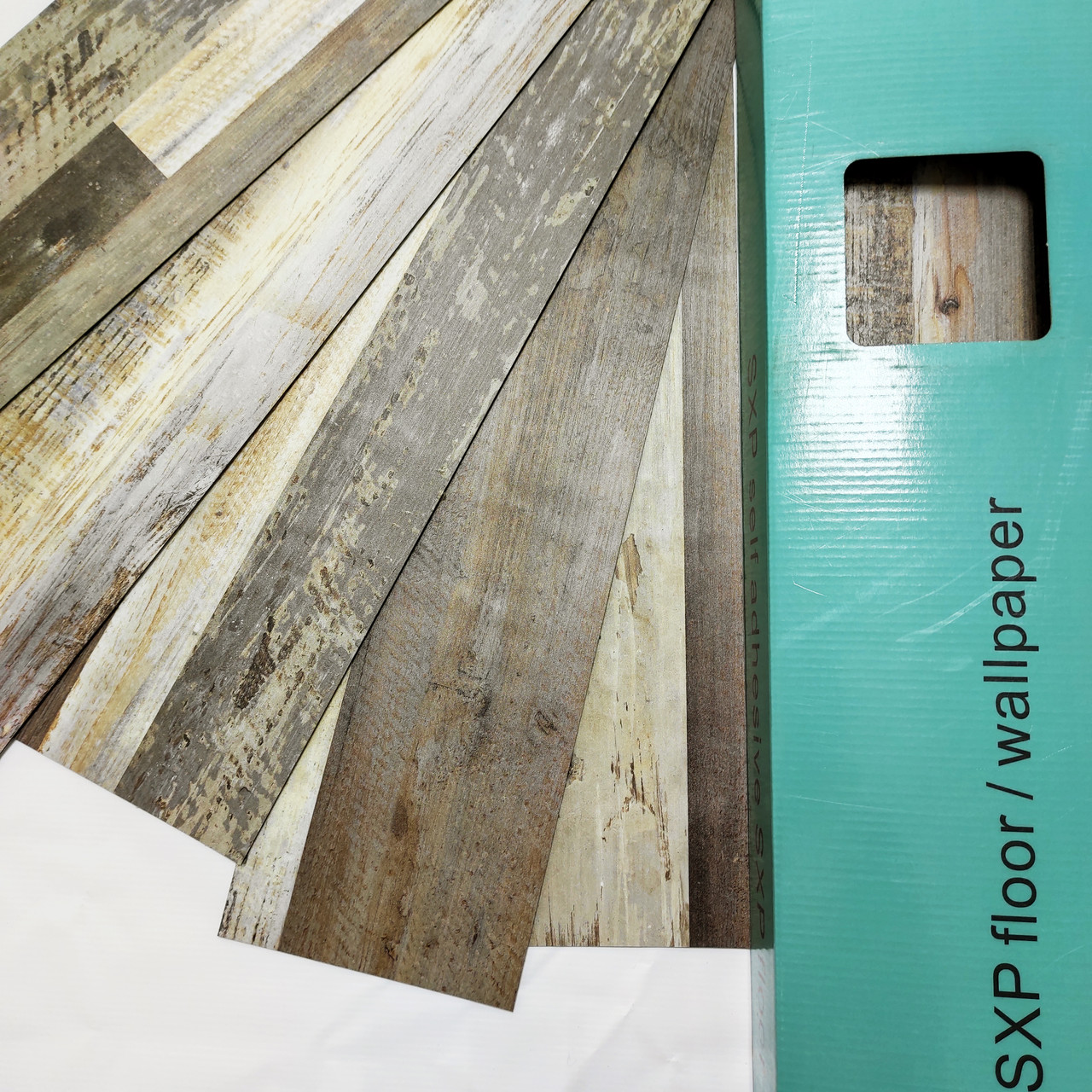 Водостійкий вініловий Ламінат Дерево Прованс Гнучка ПВХ плитка дошки текстурна підлога поштучно (СВП-006-шт)