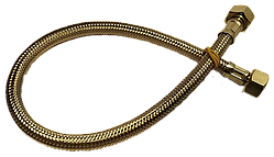 V177 Гнучка трубка у сталевій обмотці, 3/8-3/8(мама-мама), L=500mm