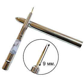 Пензлик-трансформер (№0, 9мм) для розпису нігтів