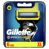 Сменные кассеты Gillette Fusion ProShield Oriqinal 6 шт. G00362