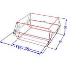 Упаковка для бургерів міні Чорна (100шт/уп), фото 2