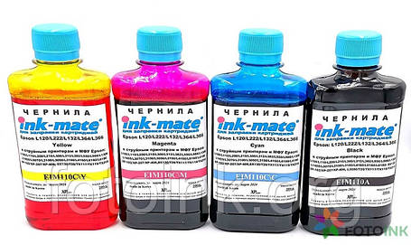 Комплект чорнил Ink-Mate EIM110 200мл х 4шт, фото 1