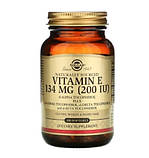 Вітамін Е 200 Солгар Solgar Vitamin E 134 mg (200 IU) 100 гел капс, фото 7