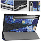 Чохол-книжка Colored Cover для Samsung Galaxy Tab S6 10.5 T860 / T865 (Wake / Sleep) Starry Night, фото 4