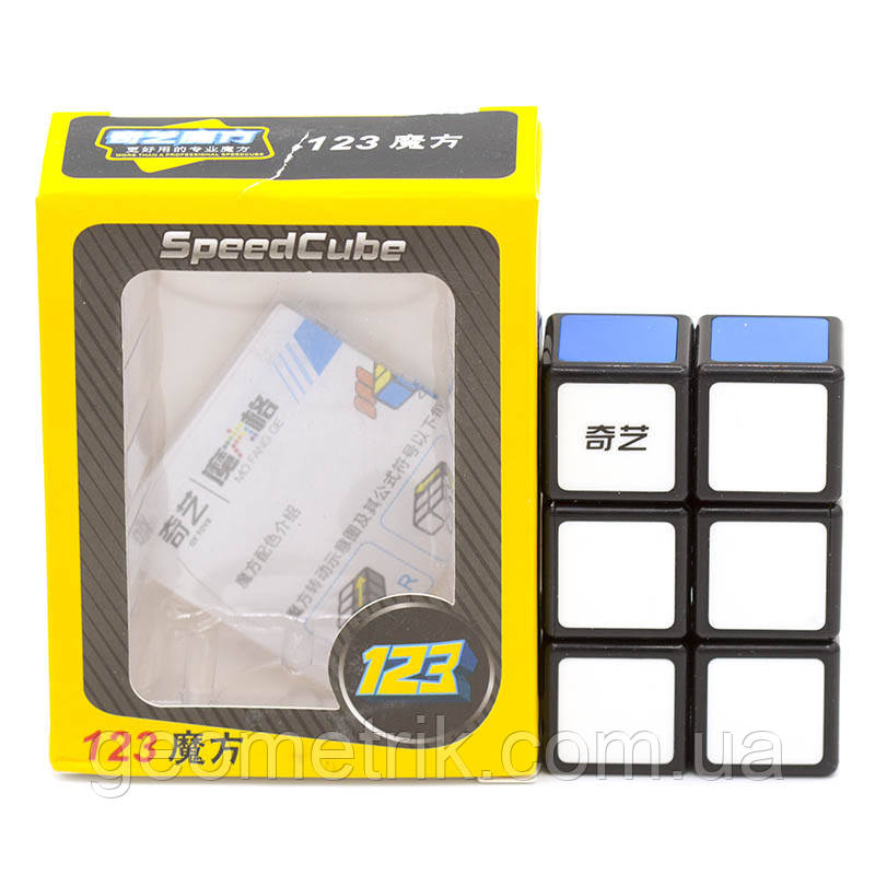 QiYi MofangGe 1x2x3 Cube black | Кубоід 1х2х3 чорний