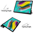 Чохол-книжка Colored Cover для Samsung Galaxy Tab S5E 10.5 T720 / T725 (Wake / Sleep) Graffiti, фото 5