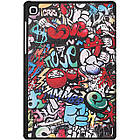 Чохол-книжка Colored Cover для Samsung Galaxy Tab S5E 10.5 T720 / T725 (Wake / Sleep) Graffiti, фото 6