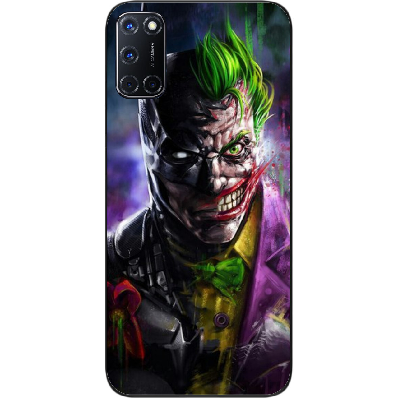 Силіконовий чохол для OPPO A72 з картинкою Two Face, фото 1