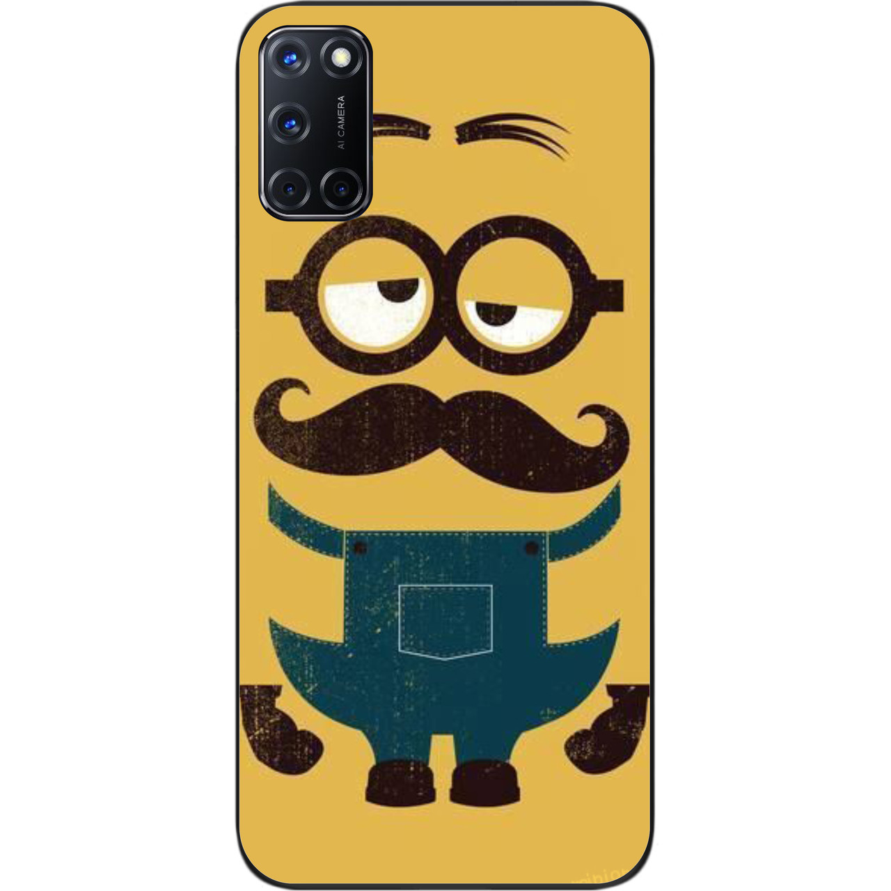 Силіконовий чохол для OPPO A72 з картинкою Міньйон, фото 1