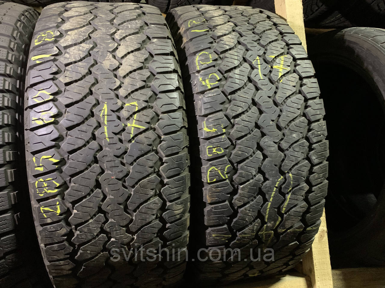 General Tire  AT3 285/60 R18 116H пара 17рік 2шт 6+мм