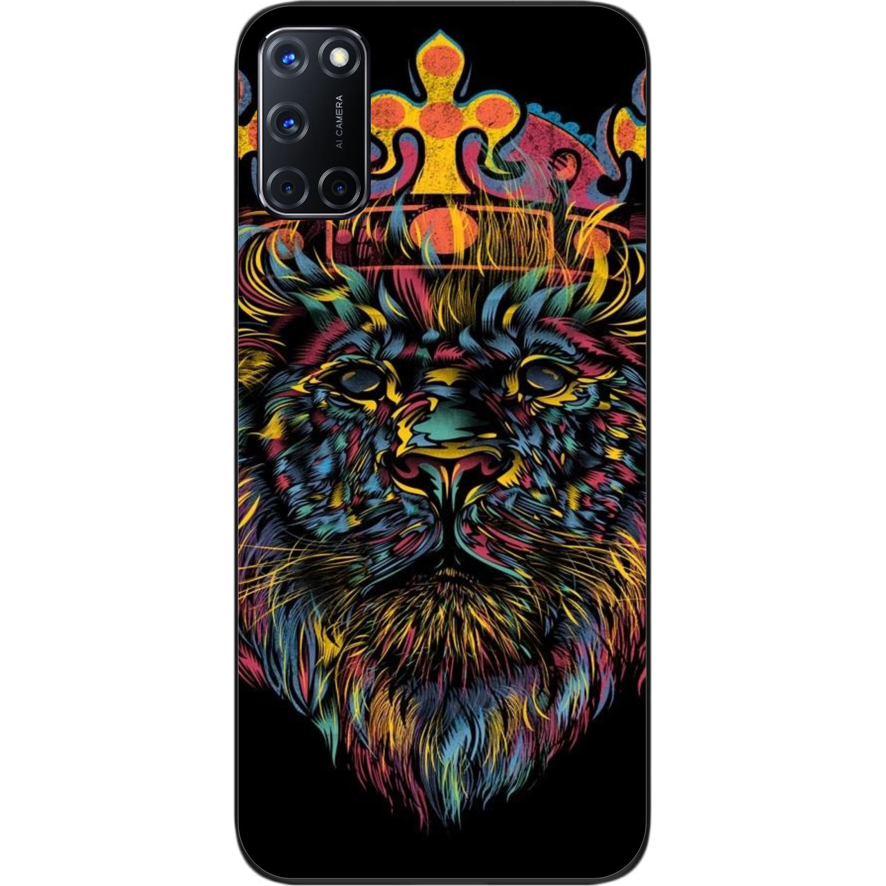 Силіконовий чохол для OPPO A72 з картинкою Король Лев, фото 1