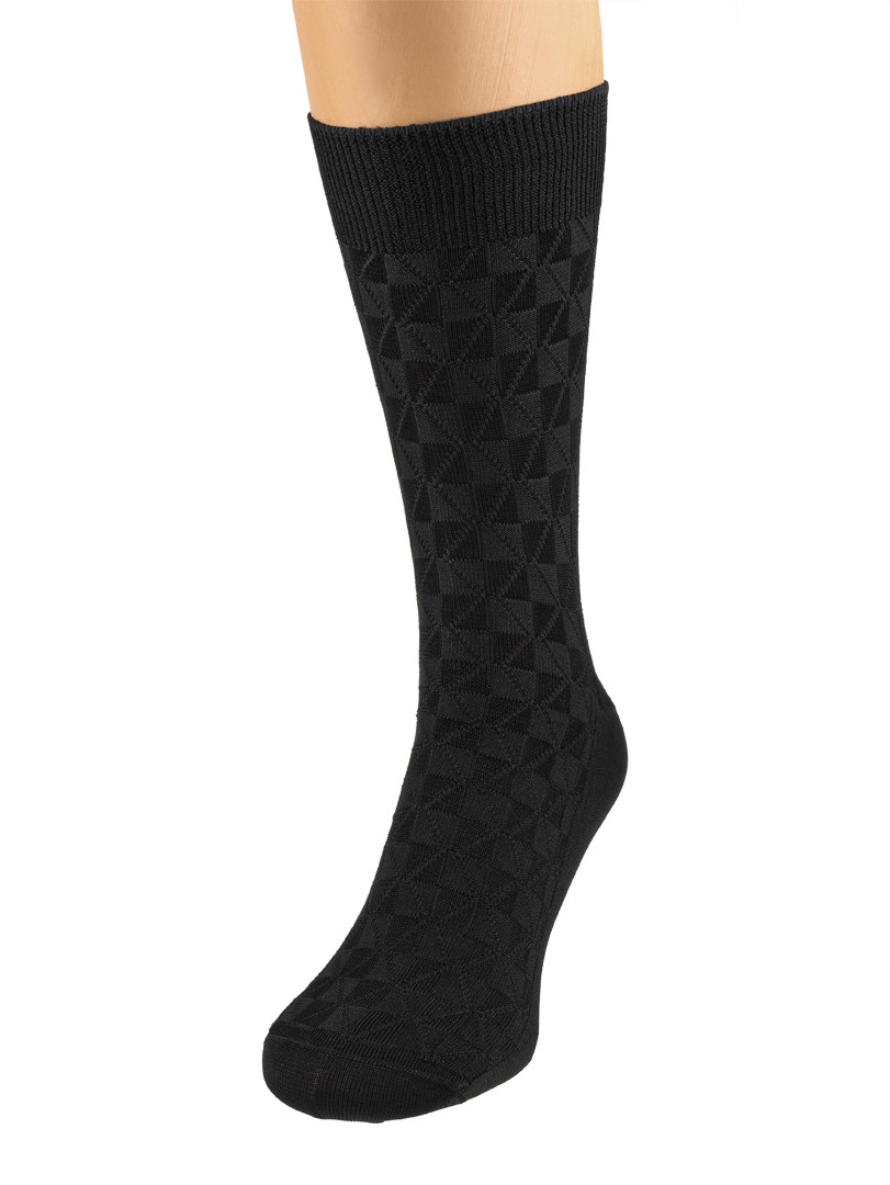 Чоловічі шкарпетки з віскози чорні Dilek