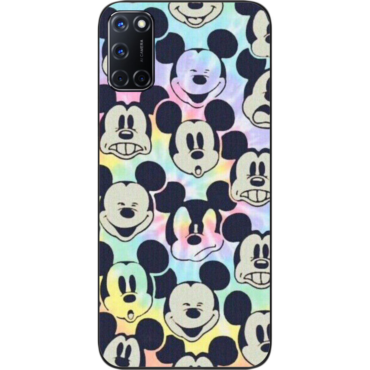Силіконовий чохол бампер для OPPO A72 з картинкою Міккі маус, фото 1