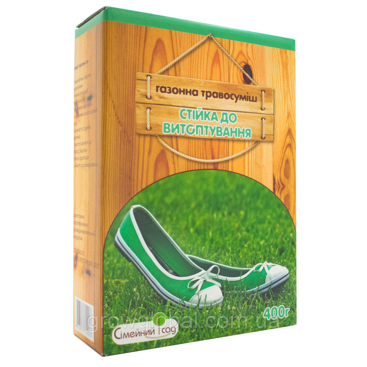Насіння газонної трави «Стійка до витоптування» 400 г