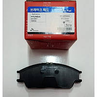 Колодки гальмівні дискові (F) HYUNDAI AVANTE, ACCENT, VERNA (Korea) SPEEDMATE
