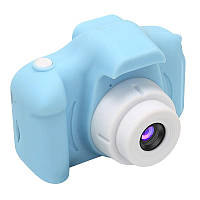 Фотоапарат дитячий GM13 (Blue) | Дитяча цифрова камера (vi027-LVR)