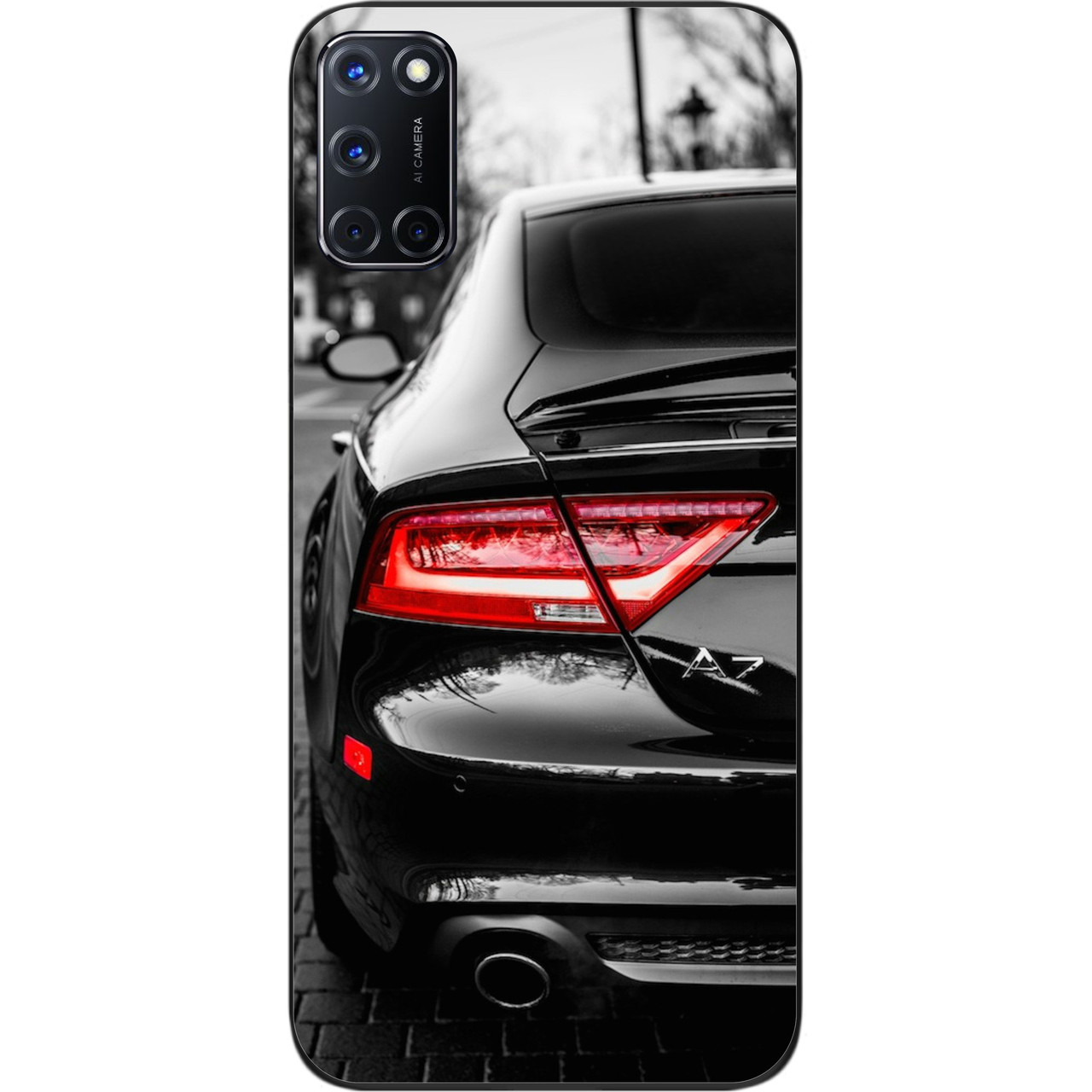 Чохол силіконовий для OPPO A52 з картинкою Авто, фото 1