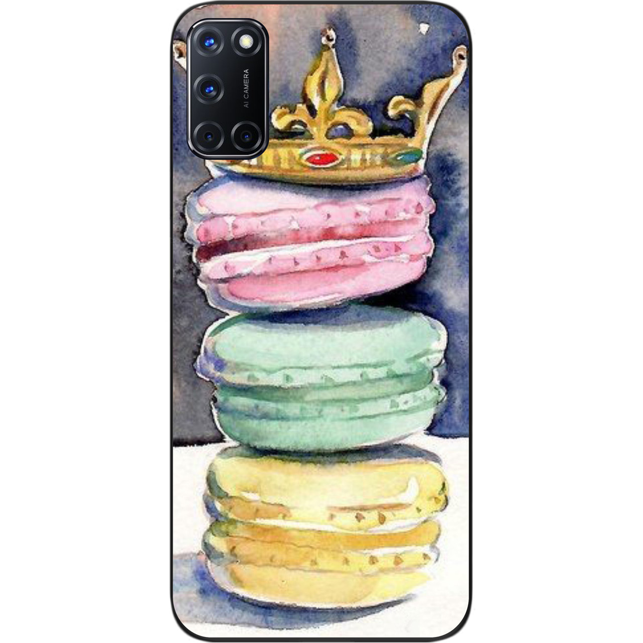 Оригінальний чохол для OPPO A72 з картинкою Тістечко, фото 1