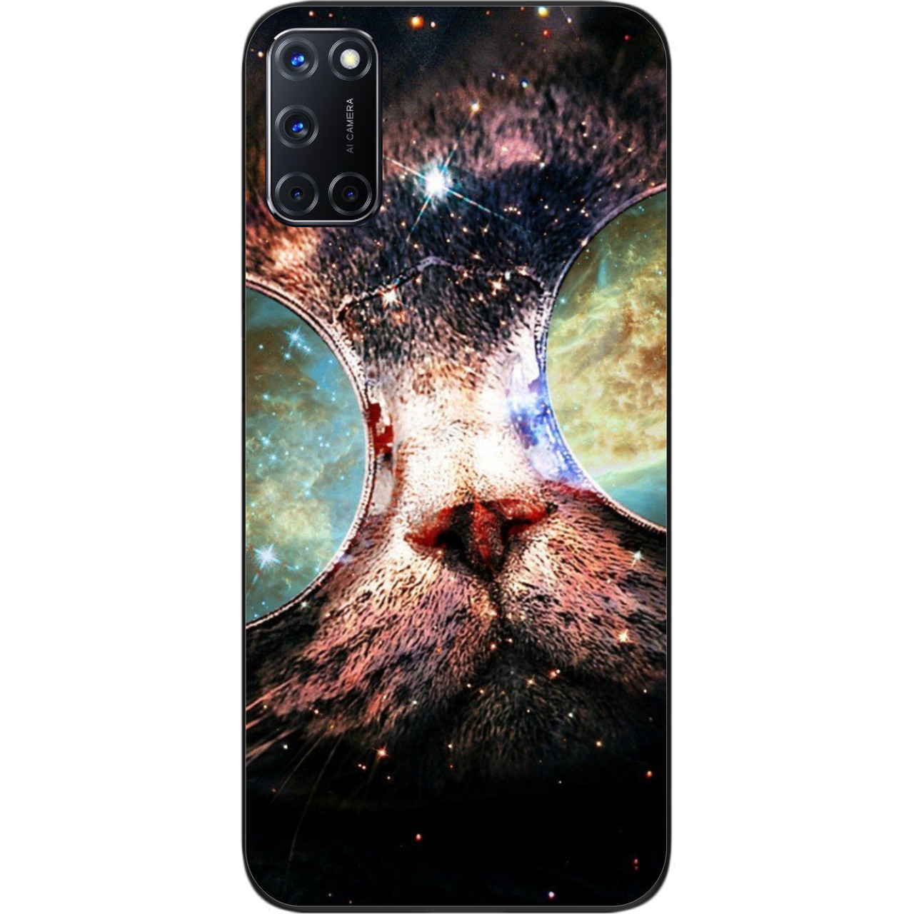 Оригінальний чохол для OPPO A72 з картинкою Космокот, фото 1