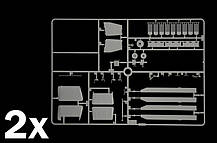 H-21C Flying Banana GunShip. Збірна модель вертольота в масштабі 1/48. ITALERI 2774, фото 4