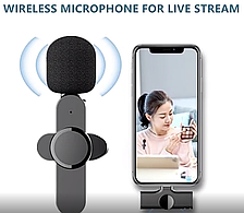 Бездротовий петлічний мікрофон Top-Device Mic001 портативний для телефонів iPhone youtube Facebook