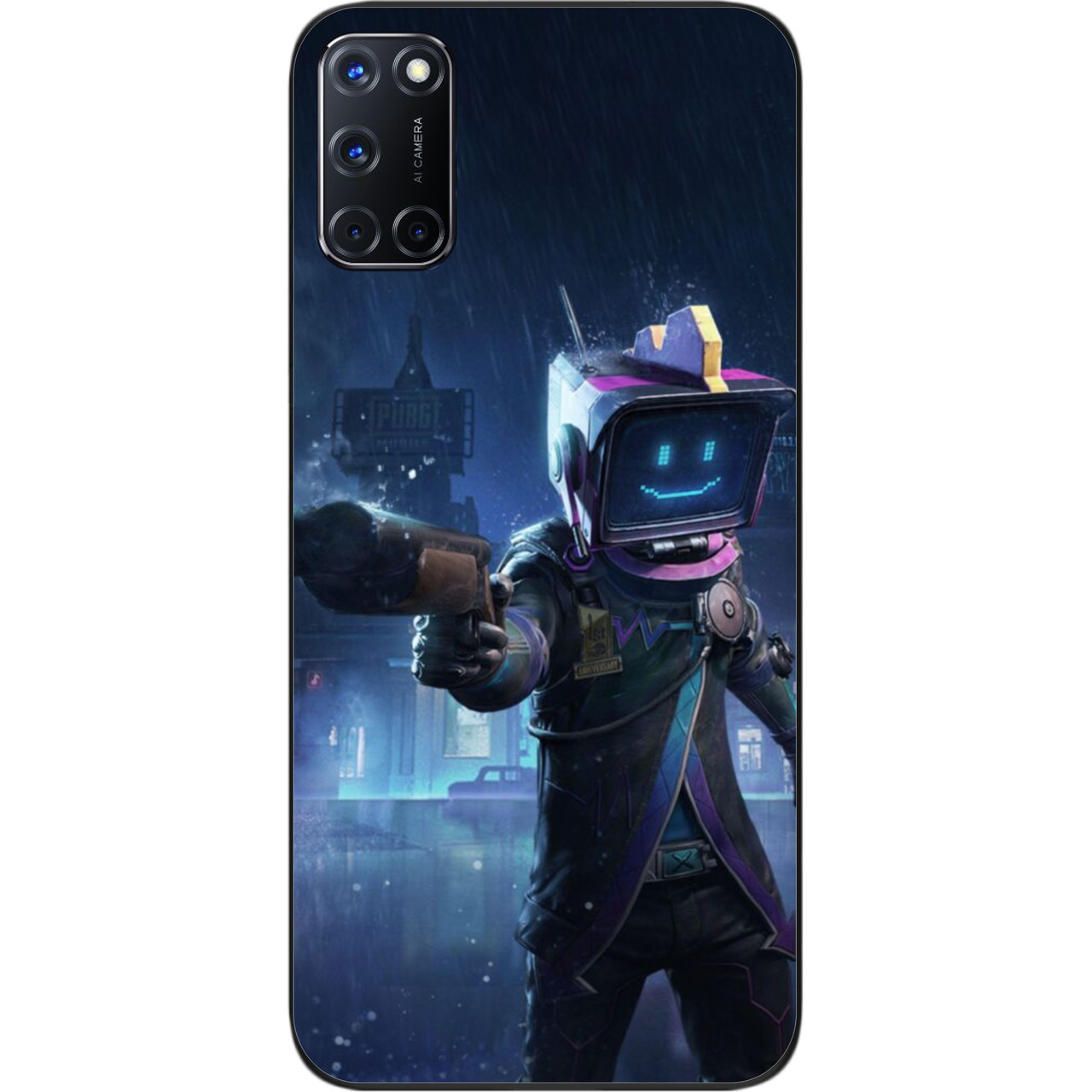 Силіконовий чохол для OPPO A72 з картинкою PUBG Mobile, фото 1