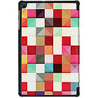 Чохол-книжка Colored Cover для Samsung Galaxy Tab A 10.1 2019 T510 / T515 Cubes, фото 3