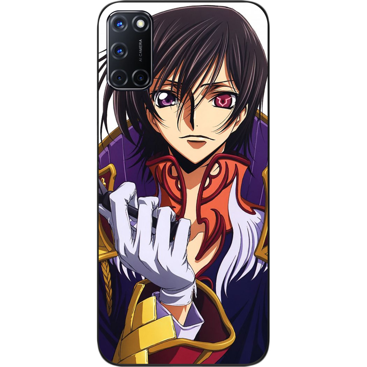 Силіконовий чохол для OPPO A52 з картинкою Код Гіас Лелуш, фото 1