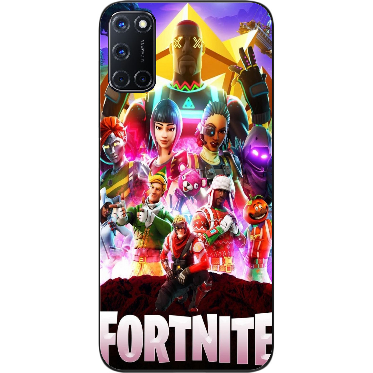 Силіконовий чохол для OPPO A72 з картинкою Гра Фортнайт, фото 1