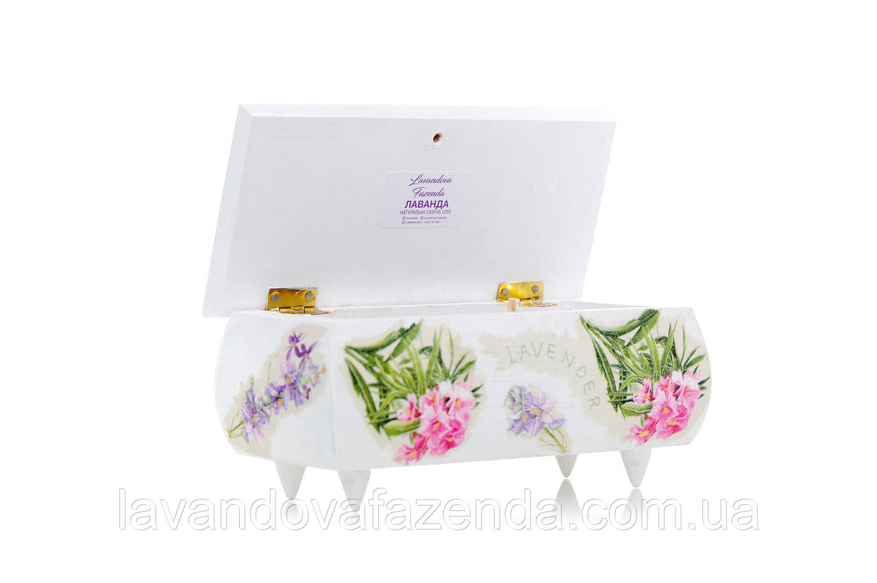 Скринька ручної роботи з кулінарною лавандою, фото 1