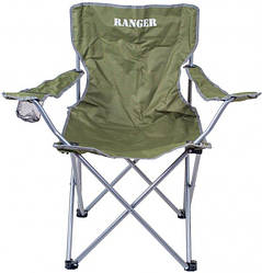 Крісло складне для кемпінгу та риболовлі Ranger SL 620 зелене