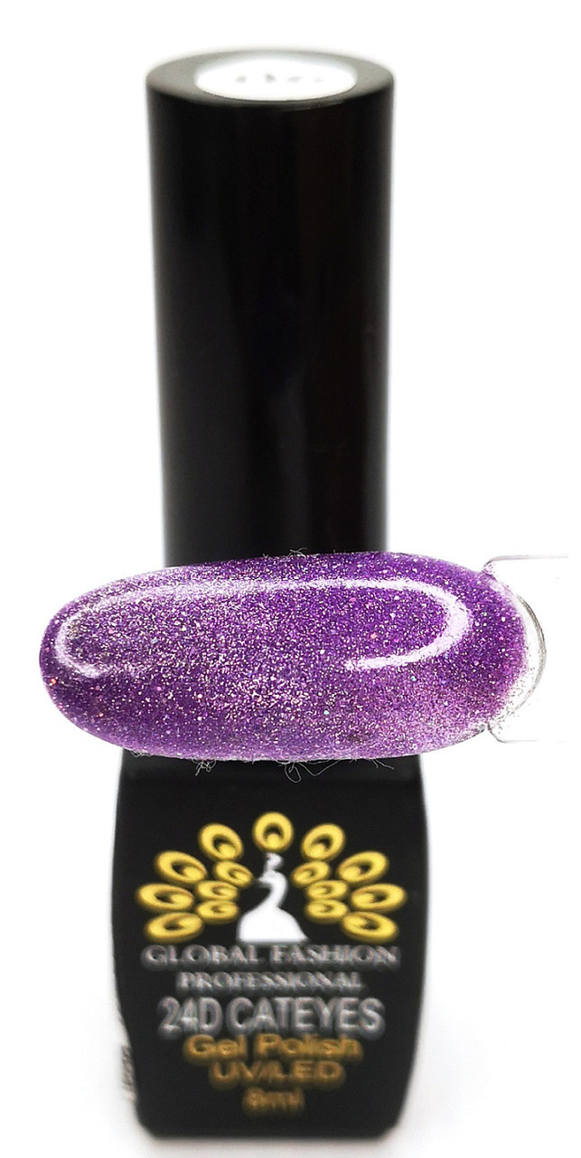 Гель-лак Global №6 світловідбиваючий котяче око 8мл. CatEyes