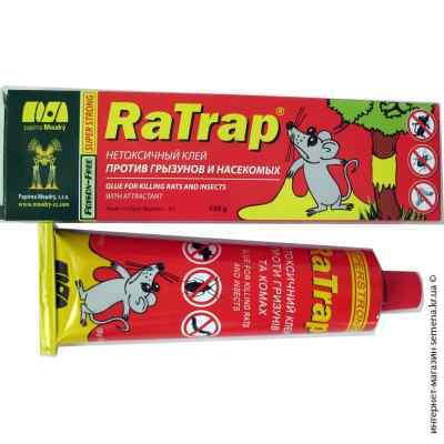 Клей RaTrap (Ра трап) 135 г - невисихаючий клей для боротьби з гризунами та комахами