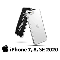 Чехол для iPhone 7/8/SE 2020 Ringke Fusion, противоударный бампер на айфон 7/8/се 2020