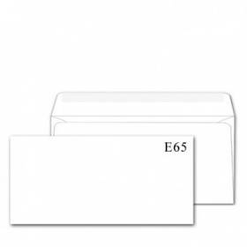 Конверт Е65 (0+0) чистий євро 220х110мм з клейкою стрічкою 1000шт