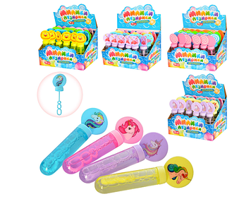 Мильні бульбашки 14см,в дисплеї,19,5х15х13,5см №6028-38-38-1-2(24)(432)