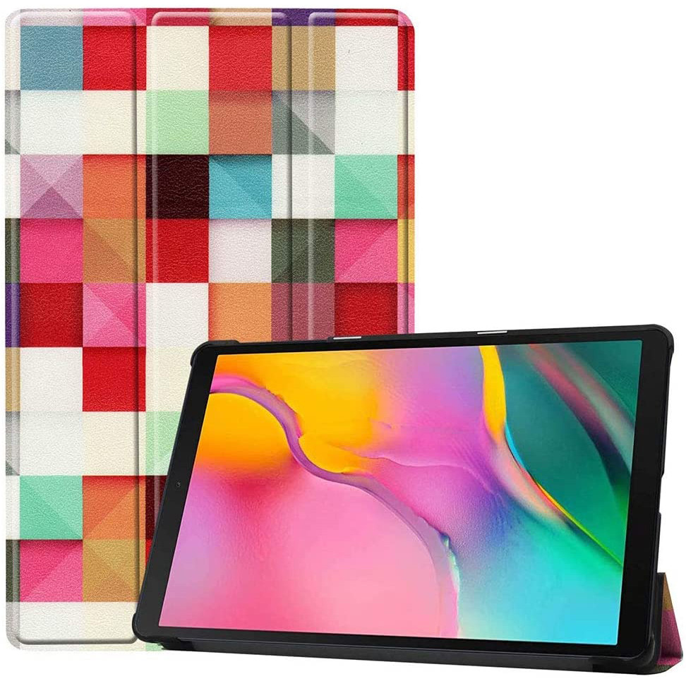 Чохол-книжка Colored Cover для Samsung Galaxy Tab A 10.1 2019 T510 / T515 Cubes