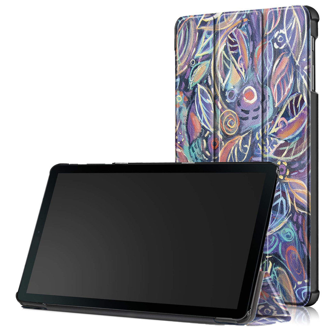 Чохол-книжка Colored Cover для Samsung Galaxy Tab A 10.1 2019 T510 / T515 Leaves