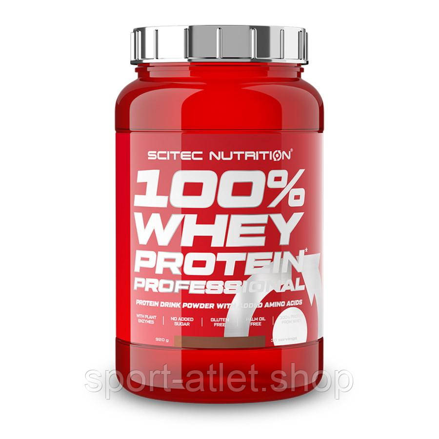 Протеїн Scitec 100% Whey Protein Professional, 920 грам Капучіно