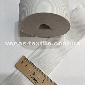 Гумка швейна біла 5 см