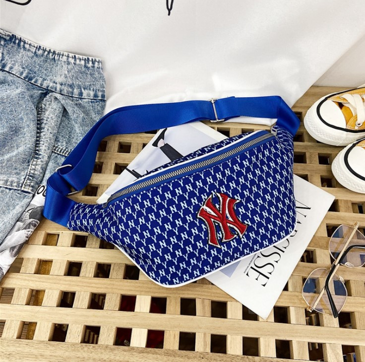 Сумка на пояс Бананка NY Нью йорк Янкіс Нью-Йорк Янкіз New York Yankees синя