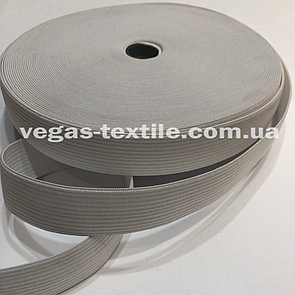 Гумка швейна біла 2.5 см