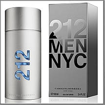 Carolina Herrera 212 Men туалетна вода 100 ml. (Кароліна Еррера 212 Мен), фото 2