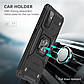 Протиударний чохол Shield бампер Magnetic Ring з підставкою для Samsung Galaxy A52 A52s (2021) A526 Black, фото 5